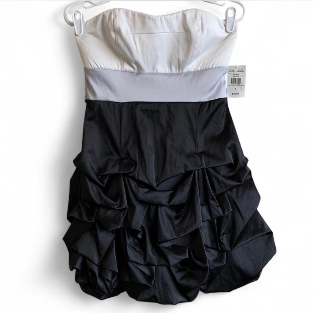 Y2K Ruby Rox Black and White Dress! Size 9! NWT!